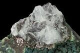 Colorless Apophyllite Crystal Cluster - India #168987-1